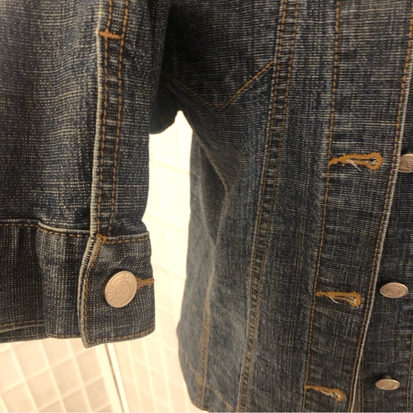 JUDY BLUE vintage denim jacket in excellent condition XL - Picture 4 of 10
